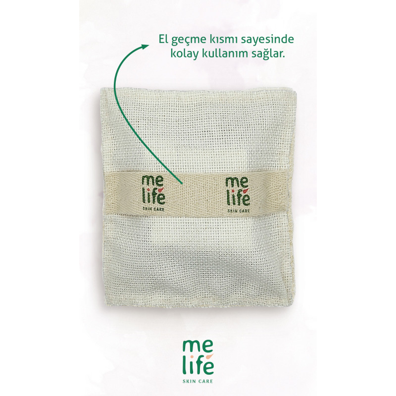 Melife Sabun Dolgulu Kabak Lifli Banyo Kesesi Aloe Veralı